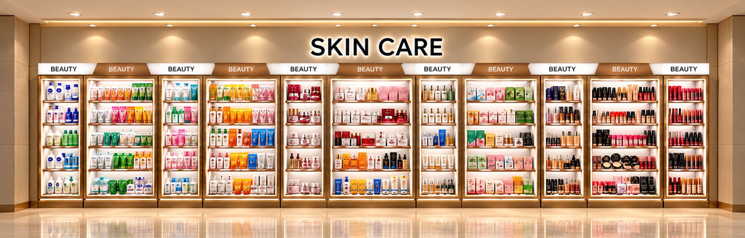Cosmetic Display Racks Manufacturer & Suppliers in Haryana_Prime Interior [1]